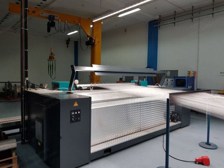 Karl Mayer, PSZ, 2019, Warping Machine, Working Width 2100mm, with Benninger Zell Creel