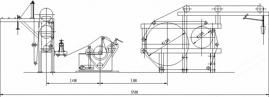 NovaStar, DG199, Pre-Shrinking Line, 1800mm Nominal Width, 100 m/min, PLC Control