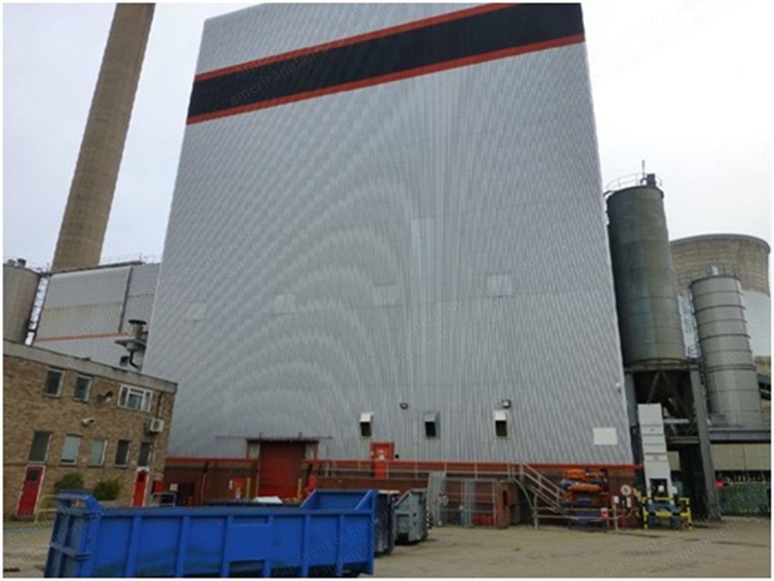 Coal and Biomass Fuelled Power Plant, 37 MW, 1995, 2 Boilers, 1 Condensing Turbo-Generator