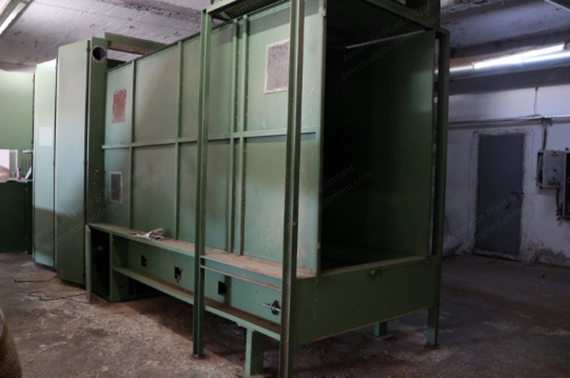 Trutzschler, BOBA, 2001, Working Width 1200mm, Working Length 4000mm, with RSK 1200 Cleaner