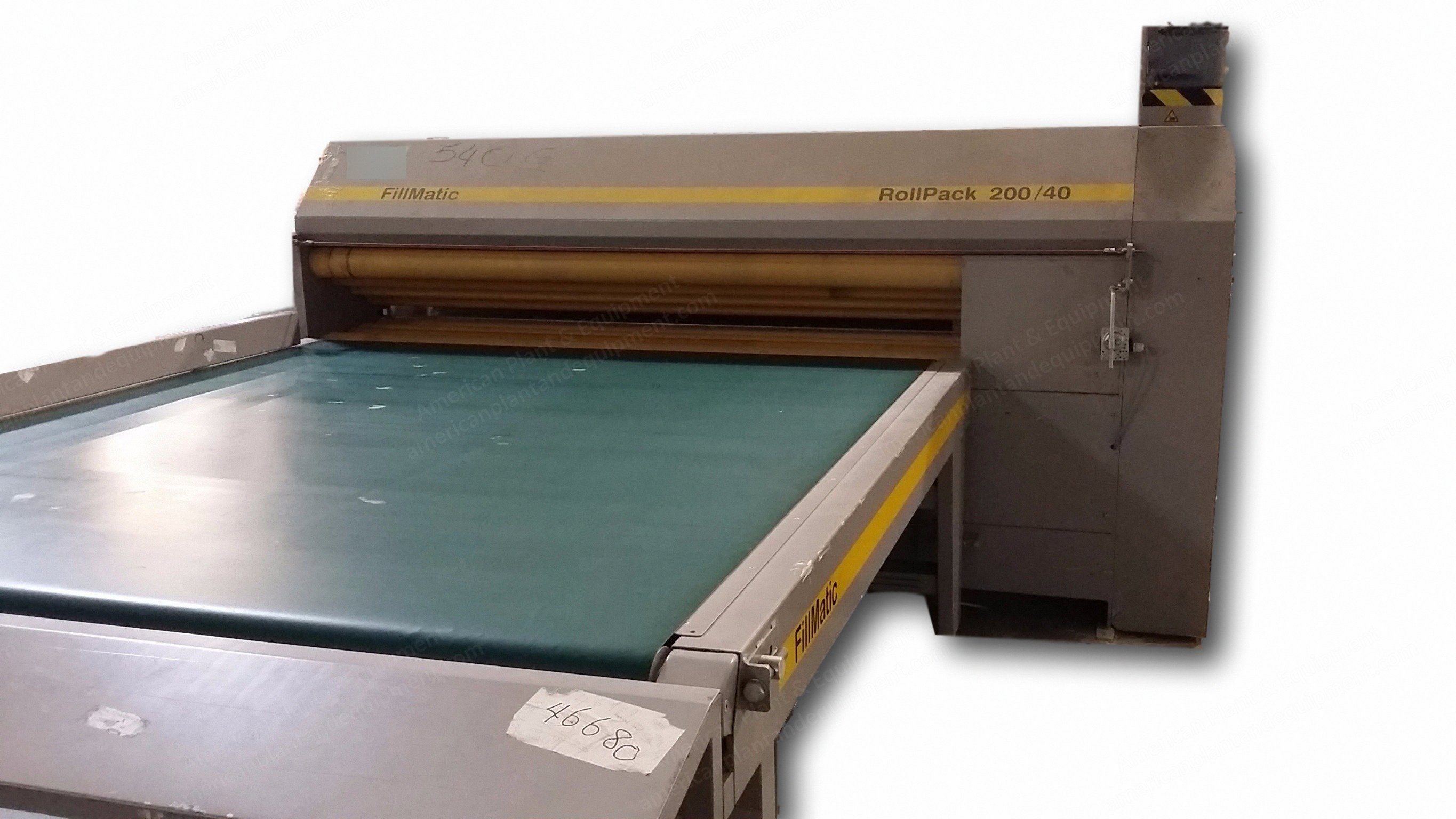 Fillmatic Roll Packer, 2015, 126" Width, 144" Feed Table
