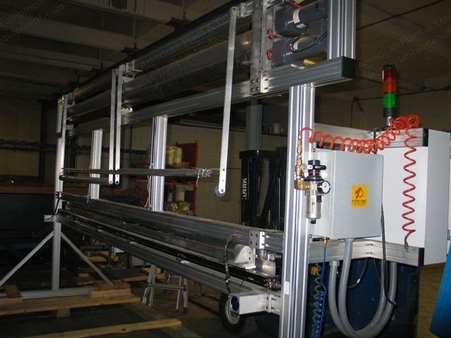 NJS Systems & Controls, Automatic Panel Cutter, 144" Max Cutting Width, 120V
