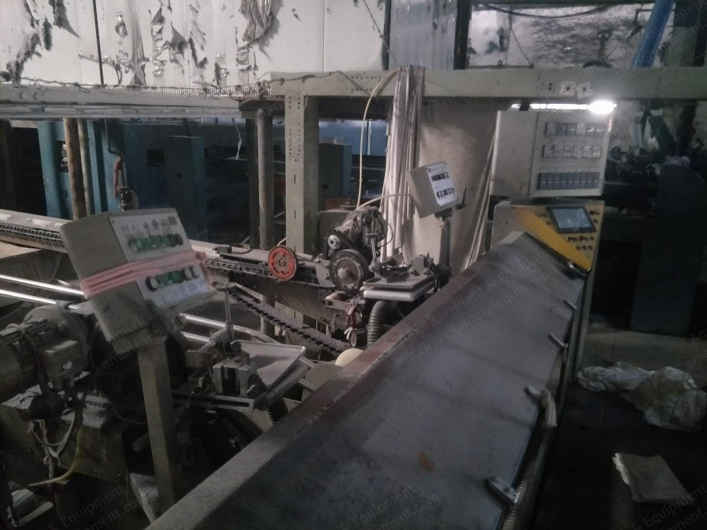Krantz, K30, 2005, 2600mm Working Width, 9 Chambers, Oil Heated, Vertical Pin Chain