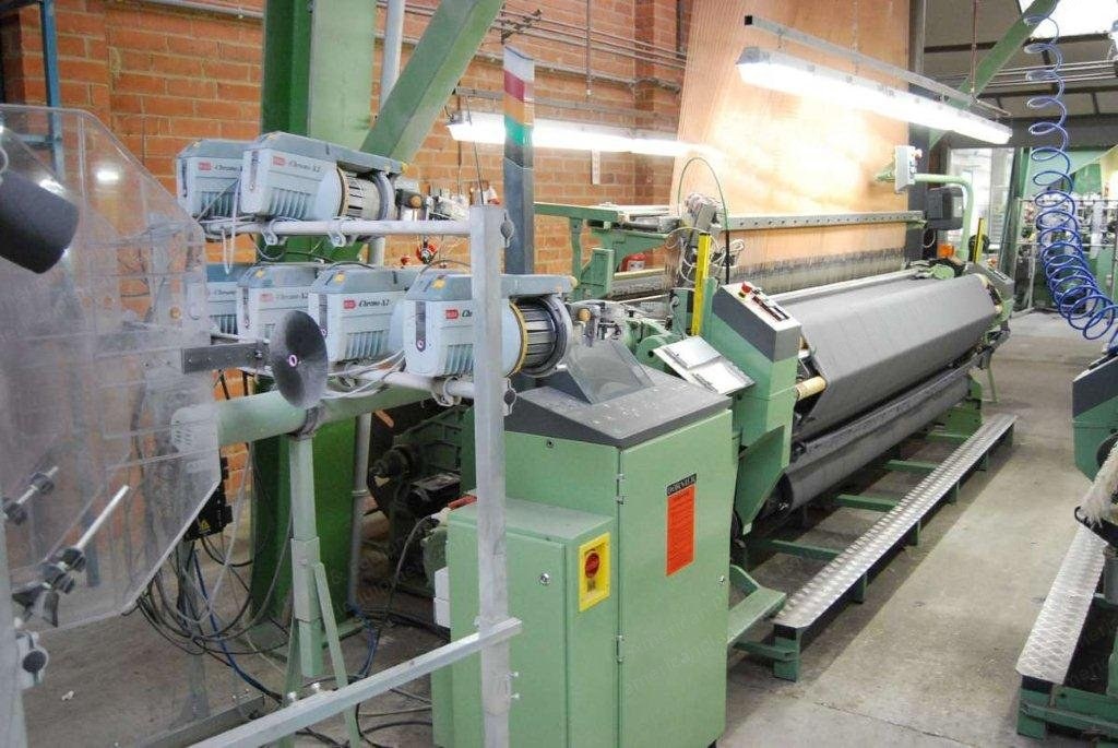 Dornier, Staubli LX1600, 3400mm Width, 2688 Hooks, 6/8 Colors