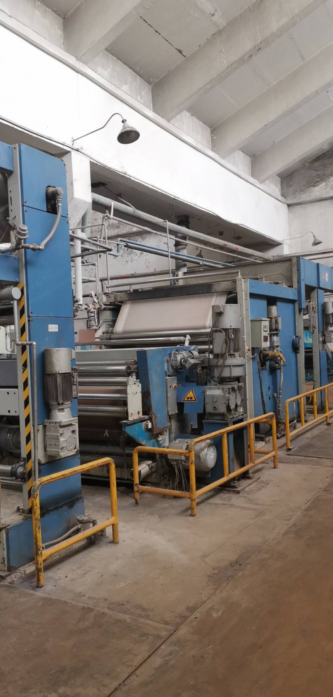 Monforts, Sanforizing Machine, 2003, Working Width 1800mm, Lenze Inverter