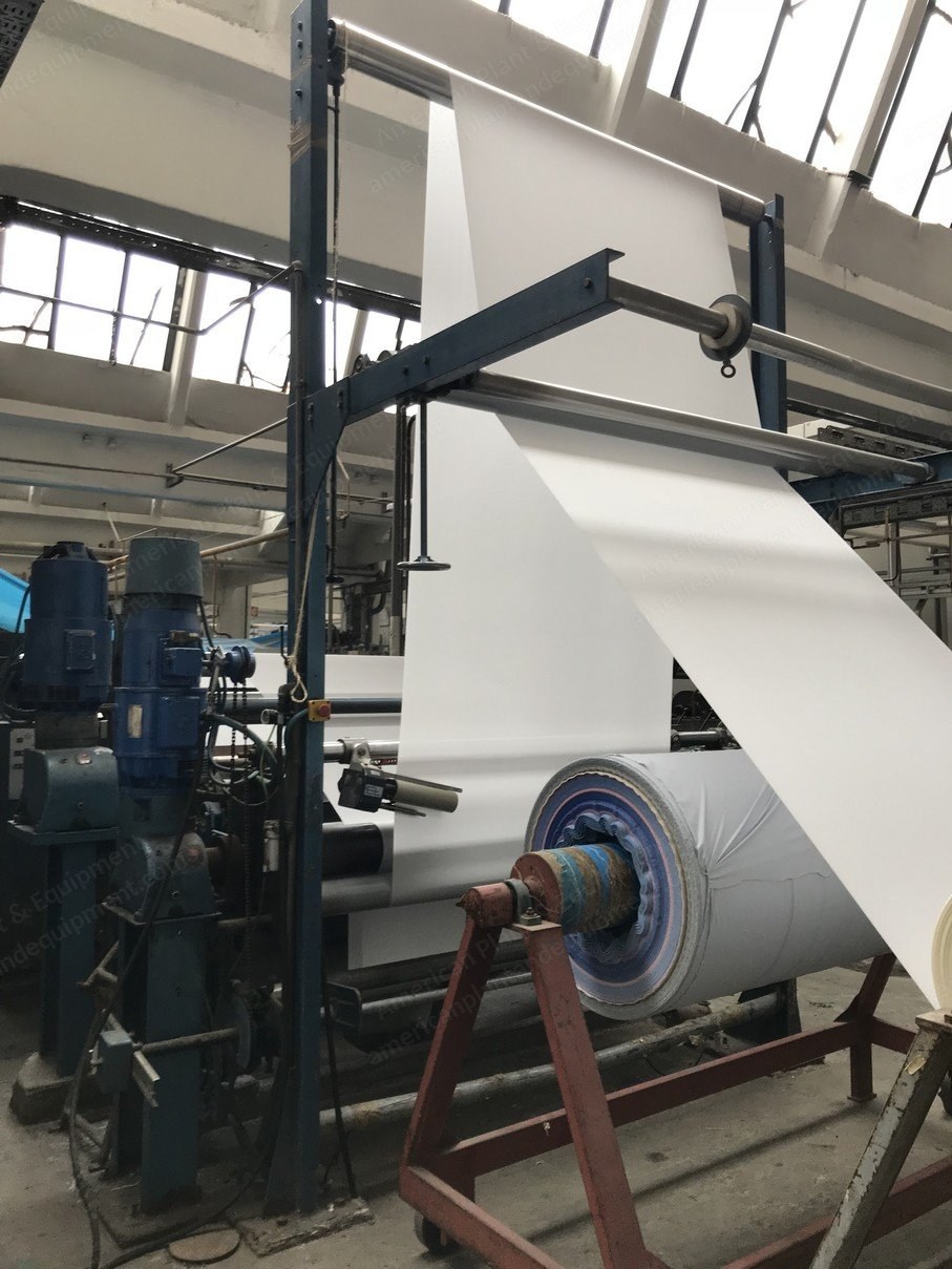 Krantz Stenter Machine, 1985, 1800mm Working Width, 6 Chambers, Gas Heated, Pin and Clip Chain