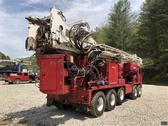 Schramm, T130XD, 2007, Tilt Head Drill Rig, MTU 760 HP Deck Engine, CCC Truck Mounted