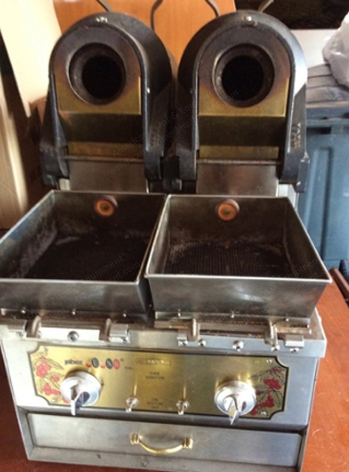 Jabez Burns, 2 Barrel Sample Roaster, Electric, 220V Single Phase, 27x15x30"