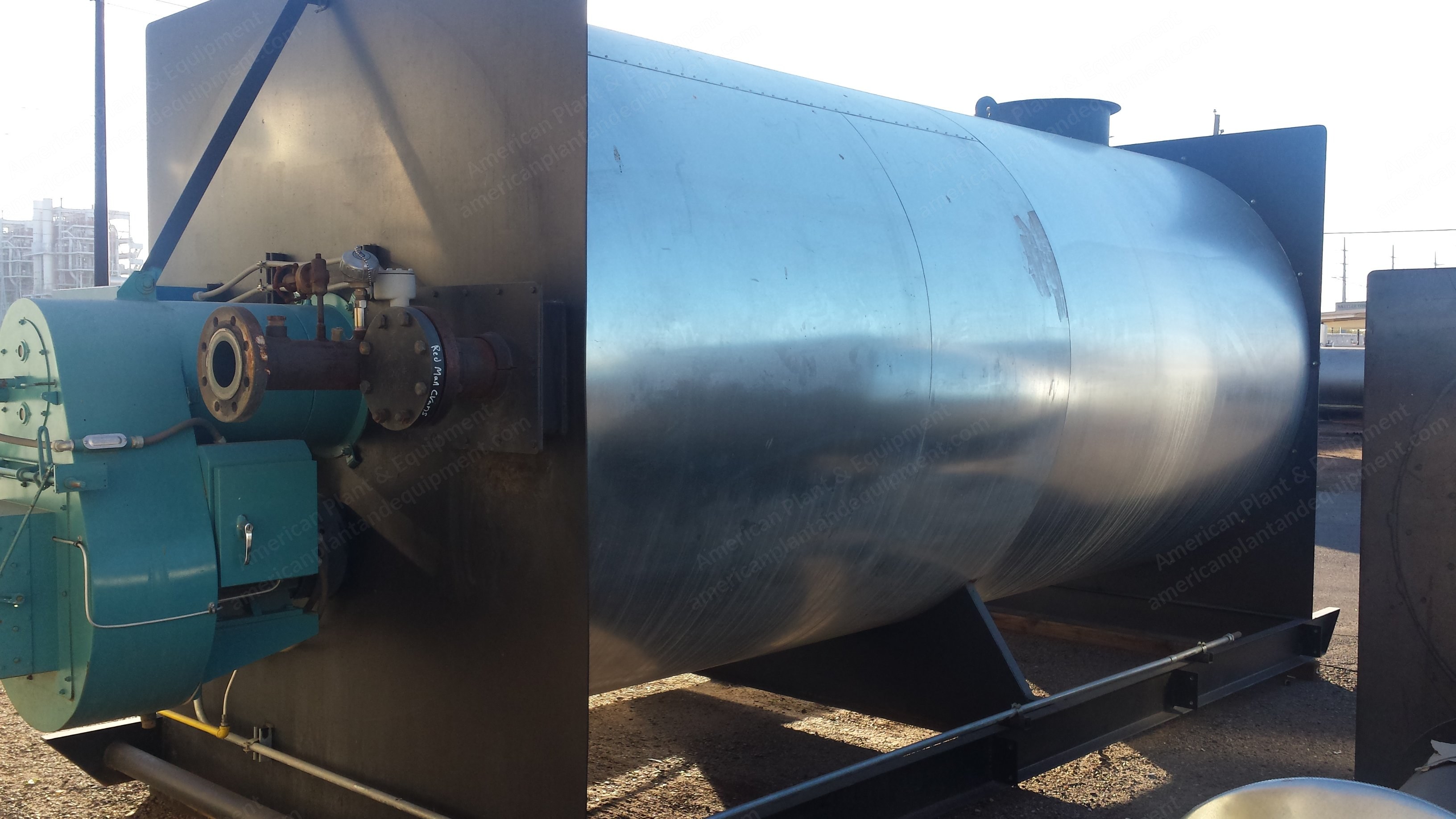 Thermal Oil Heater, PX-150, 13.4 MMBtu/hr, 650 deg F, 800 GPM