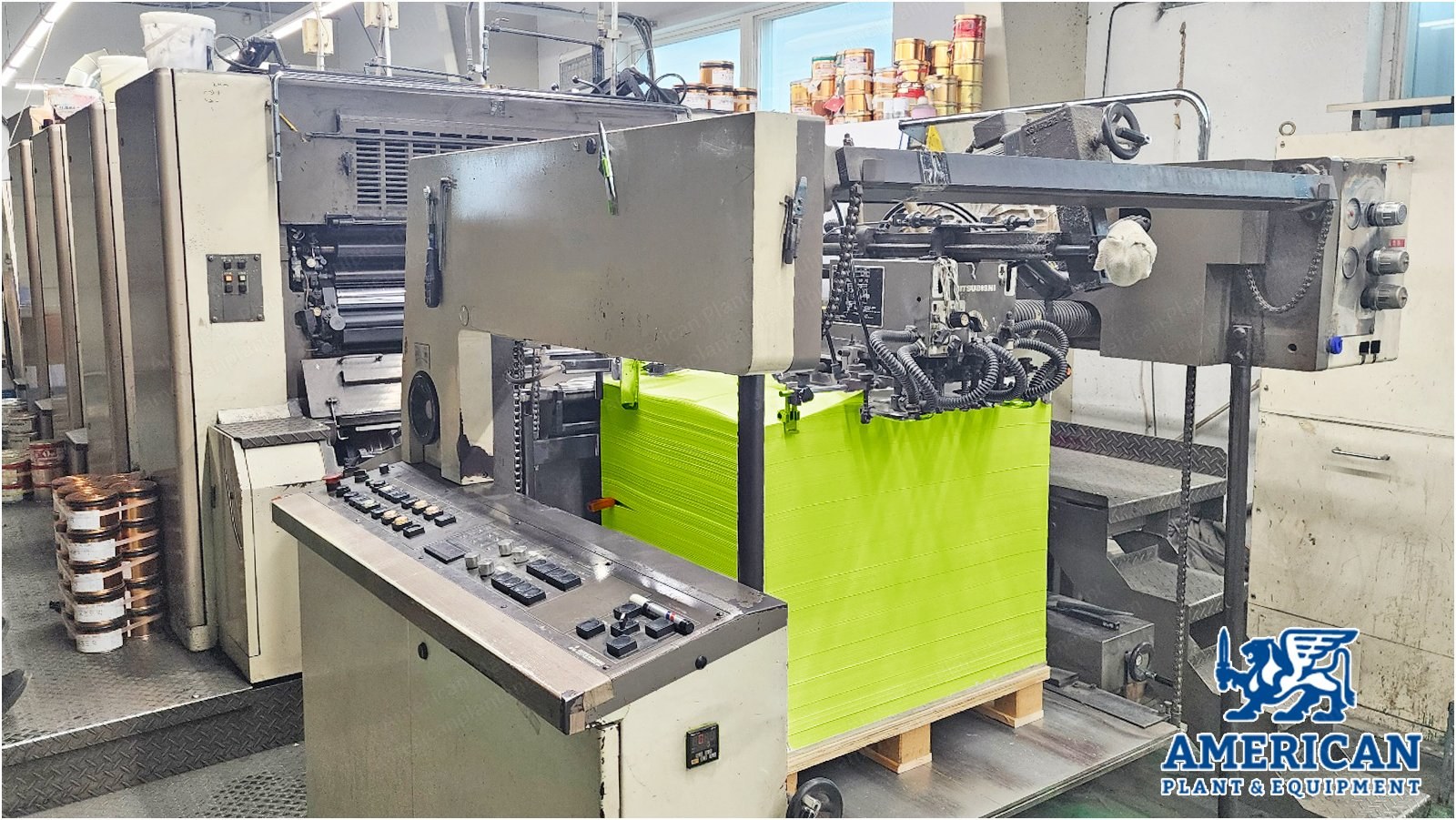 Mitsubishi, D3000 LS-4, 2002, 1020x720mm, 4 Colors, 16000/h