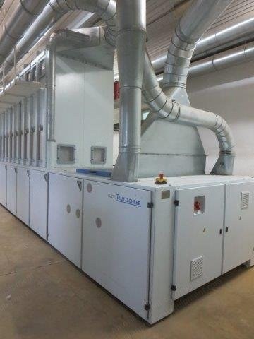 Trutzschler, Complete Open End Spinning Plant, 2007, 2040 Rotors, 9 to 13.5 Tons/Day Capacity
