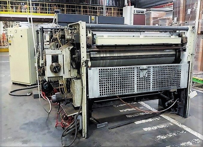 Bobst, Flexo 1600, 1987, 2 Colors, Max Sheet Size 600x1600mm, Vacuum Feeder
