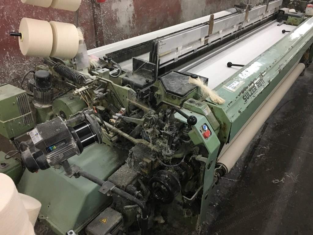 Sulzer, P7100 S330 N1-1 EP D1, 330cm Working Width, Cam Motion, 6 Shafts