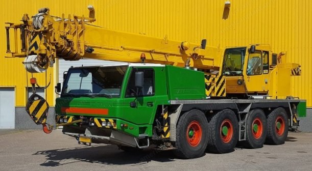 Tadano Faun, ATF 60-4, 2005, 60 Tons Capacity, 40.2m Boom, 16m Jib, 8x6x8 Configuration