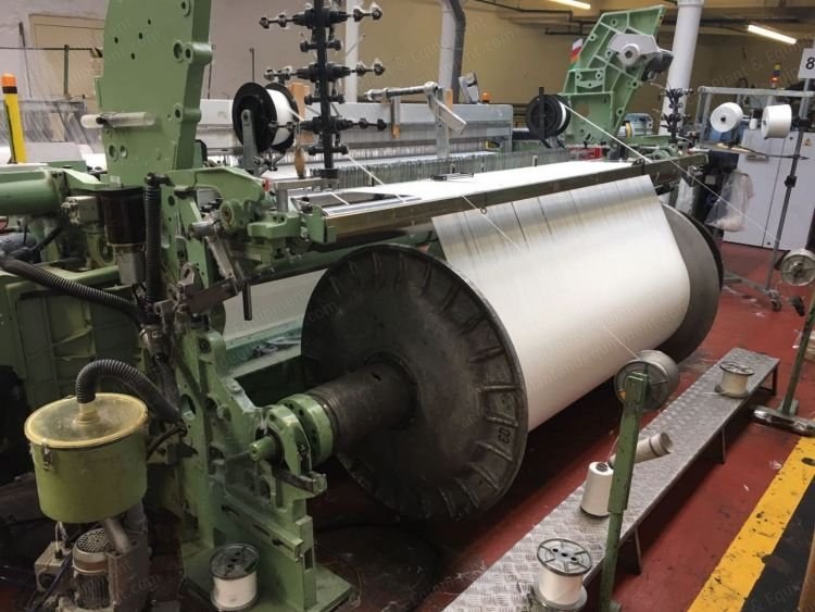 Dornier, PTSL-2, 2006, Rapier Loom, 2400mm Width, 2 Colors, Staubli Cam