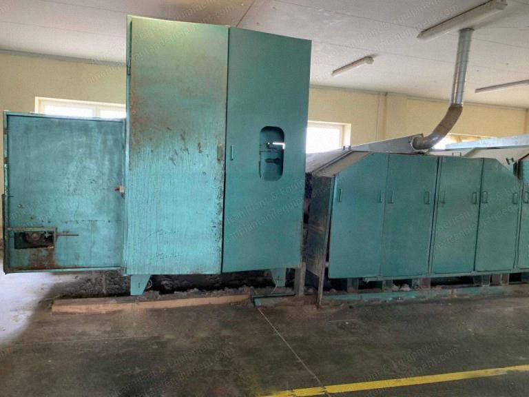 Thibeau, PS1012, 1985, Nonwovens Production Line, Width 2500mm, with Needle Loom and Winder