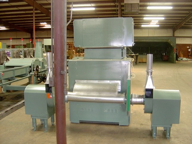 Fiber Controls, Pillow Blowing Line, 36 inch Wide Feed Hopper, Fine Opener, 2 Blowers