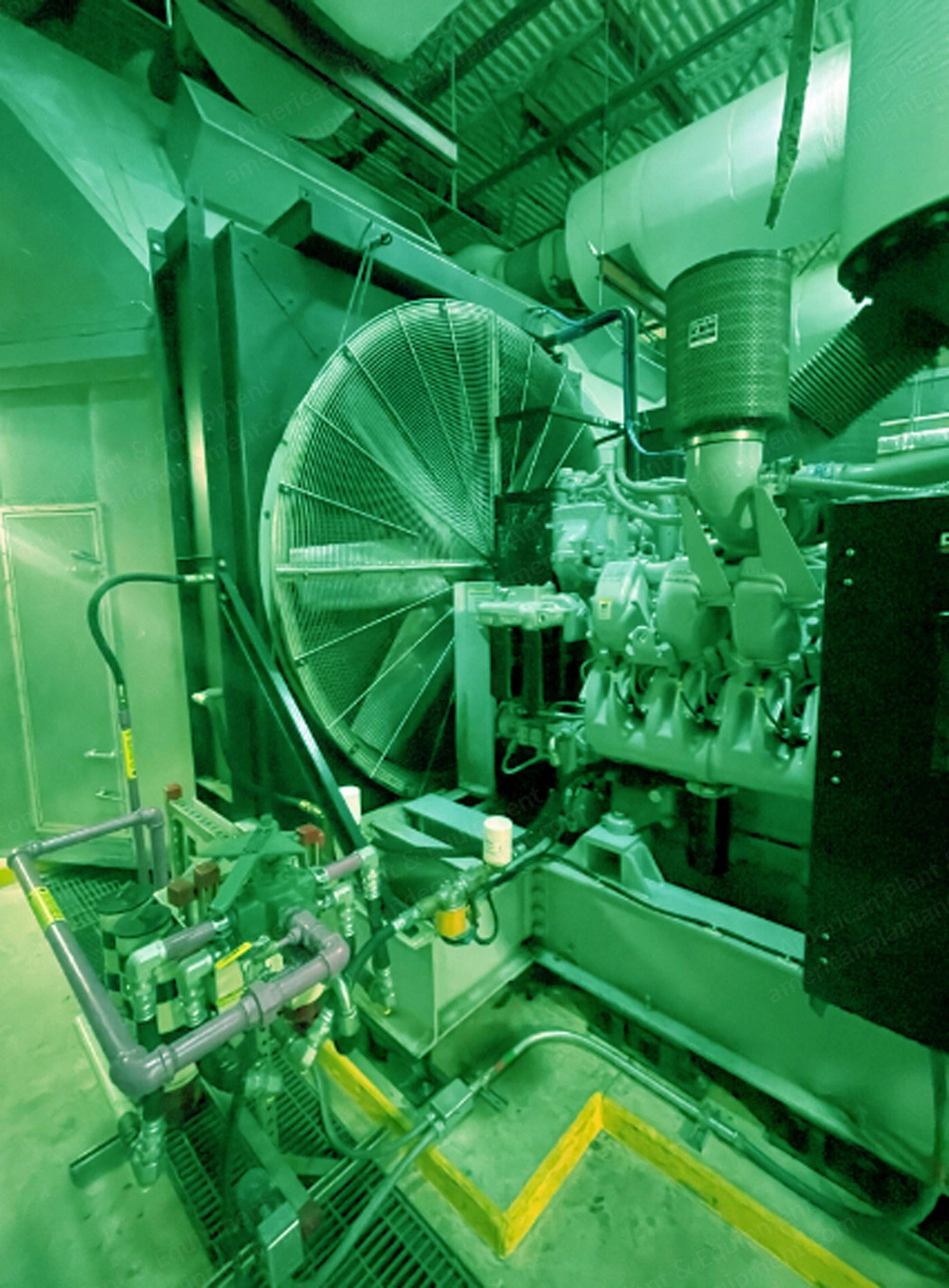 MTU Onsite Energy, 2000DSEC, 2007, 2000kW, 60 Hz, 16V 4000 Engine, Stand-By Diesel Generator Set