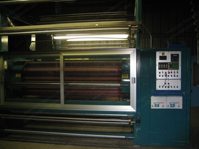 Lafer, GRI-90, 1997, Knit Goods Napper, Single Drum, 24-Roll, 2200mm Wide