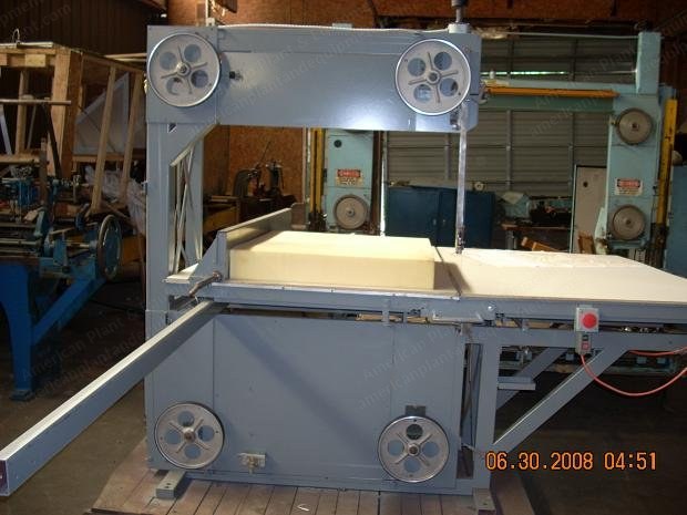 Edge Saw, Vertical Band Saw, 94x80" Table, 26" Max Cut Height, Rebuilt