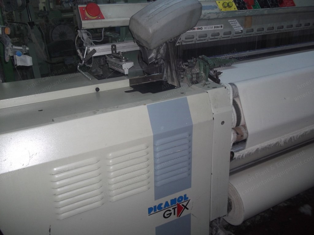Picanol, GTX, 1995/1996, 1900mm, Staubli 2660 Dobby, 8 Colors Capacity