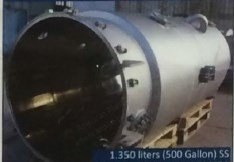 Giovanola, Fermenter, 500 Gallons, 1350 Stainless Steel