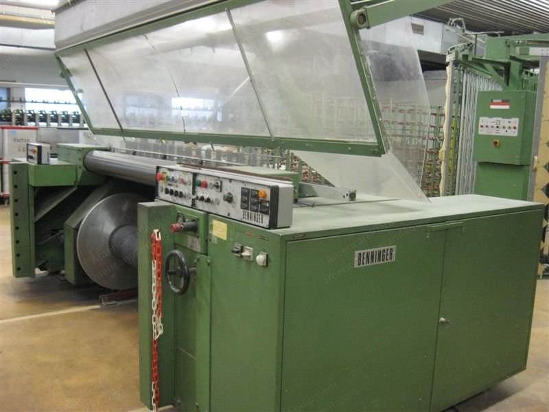 Benninger, Direct Warper, 1985, 1800mm, V-Form Creel, 768 Positions