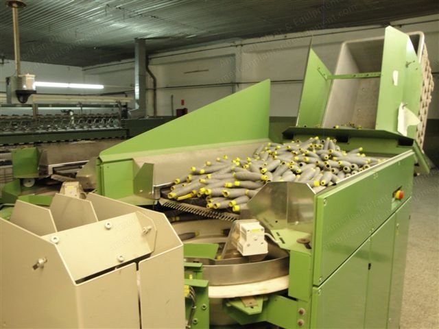 Schlafhorst, 338, 2000, 60 Heads, Automatic Bobbin Feeding, Waxing, 380V 50Hz