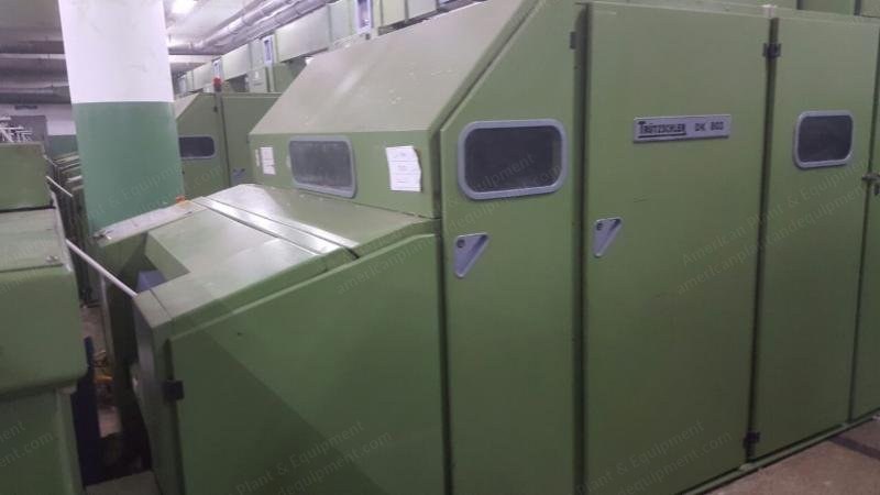 Truetzschler, DK-803, 1998, with DFK-533 Chute Feed, 40x48 Inches Coiler Size, Auto Leveller