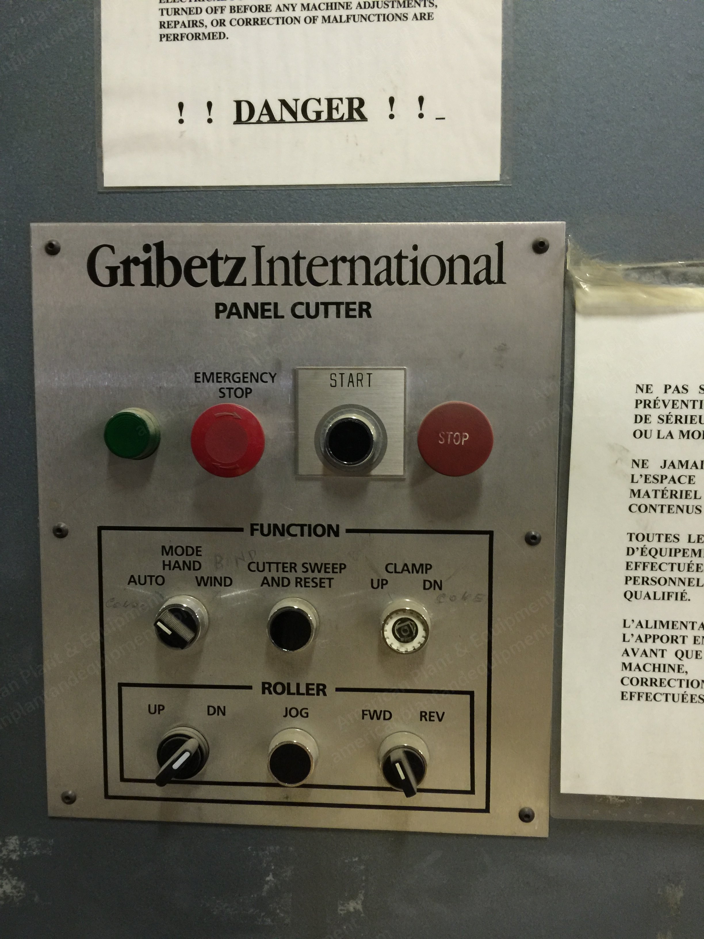 Gribetz Panel Cutter, 94 Inches Width