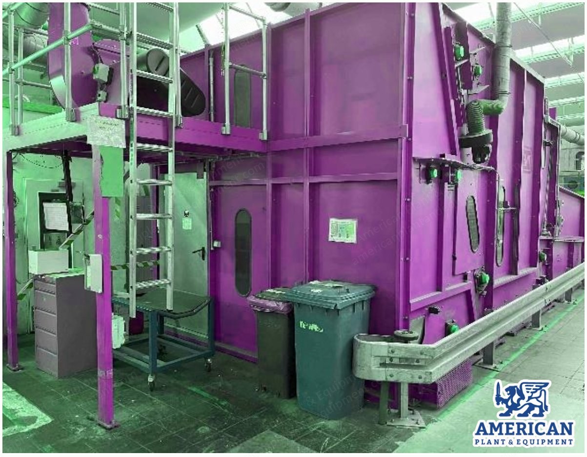 Temafa, Autefa, Dilo, Needle Punching Nonwoven Line, Exit Width 2500mm, 1989/2000