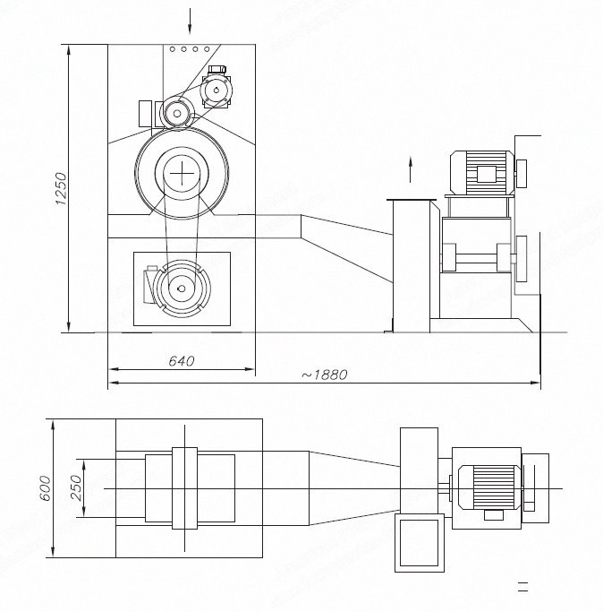 NovaStar, Edge Trim Opener, Working Width 250 or 500mm, For Nonwoven Selvages