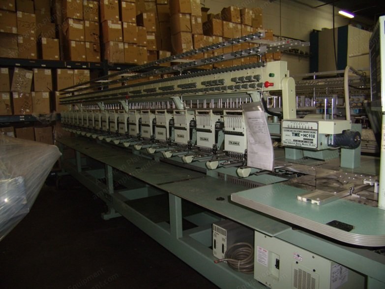 Tajima, TME-HC918, 1992, 18-Head, 9-Needle Embroidery Machines