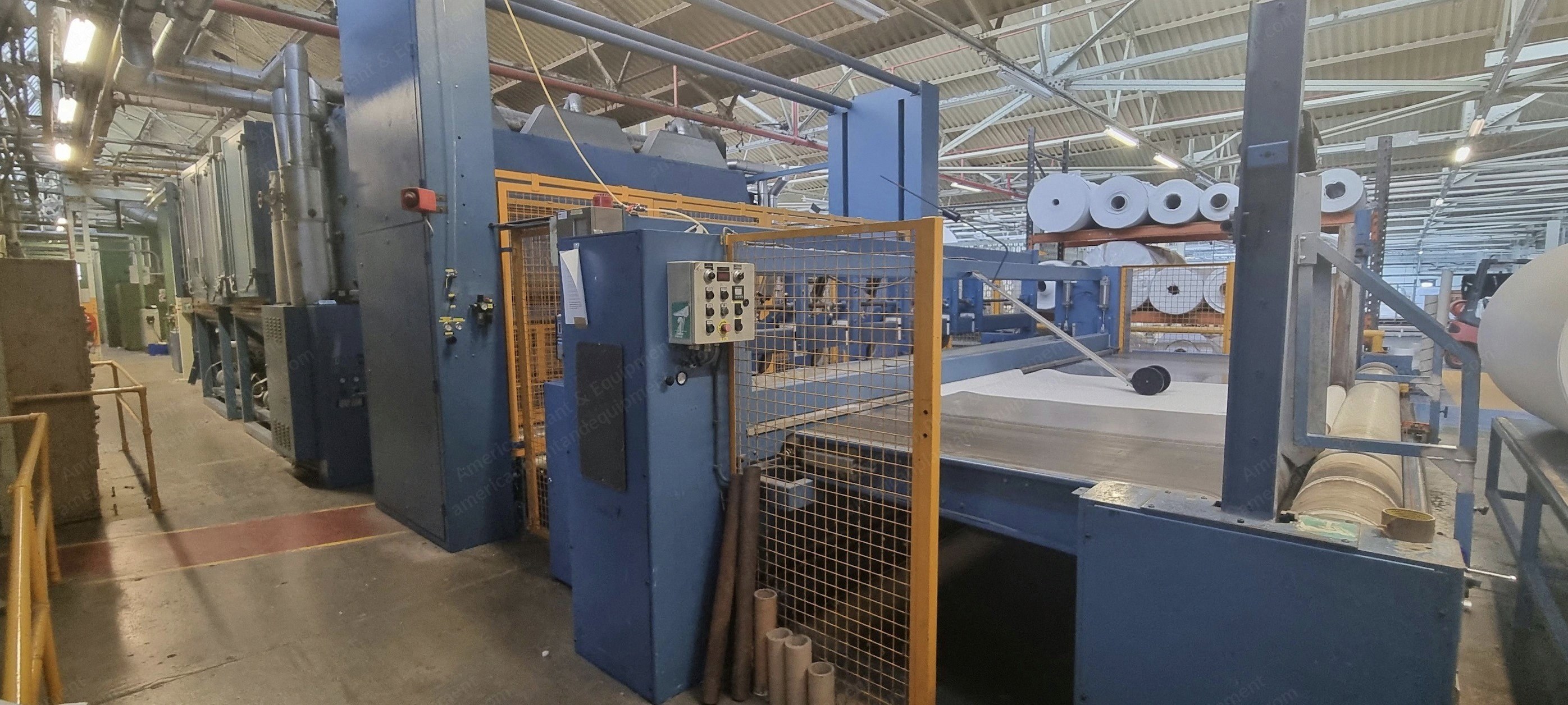 Santex, Santatherm, 1995, Thermobonding Oven, Working Width 4500mm, Double Belt, 2 Burners