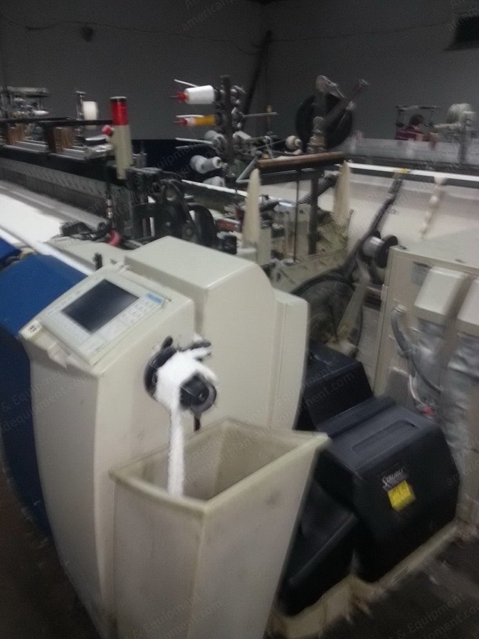 Picanol, Gammax 8 R, 2004, Rapier Weaving Loom, 2200mm Width, 8 Colors, Staubli Dobby 2670