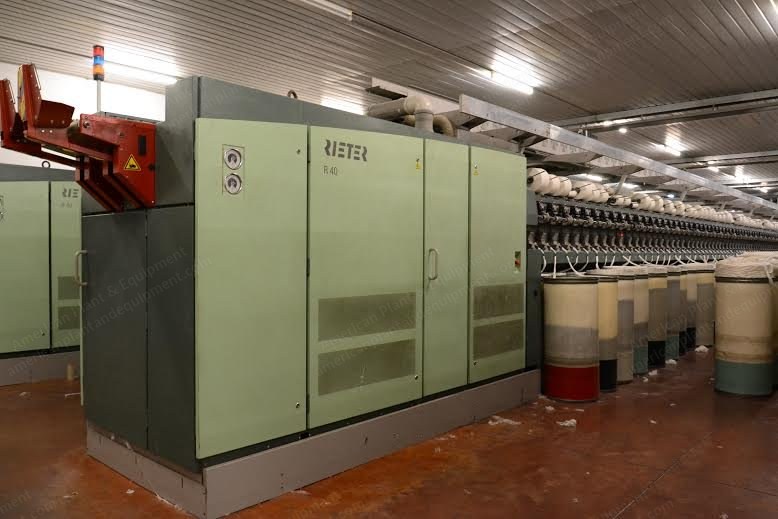 Rieter, R40, 2004, 320 Rotors, 830mm Adaptor Diameter, Uster Quantum2 IMKC-20
