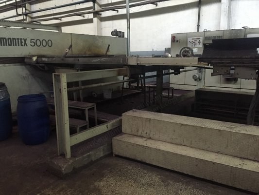 Monforts, Montex 5000, 2002, 3200mm Width, 8 Chambers, Gas Heated, Pin Chain