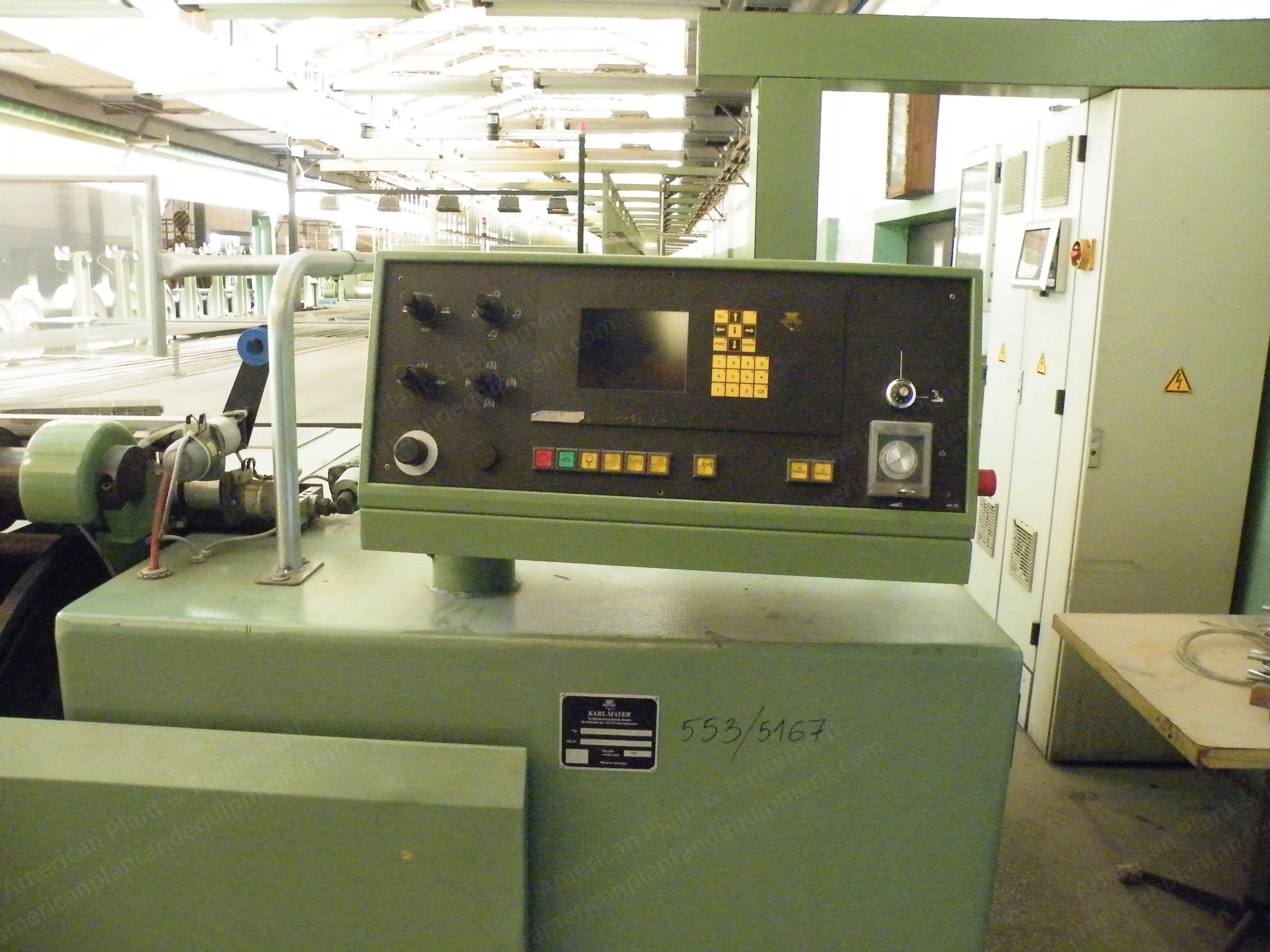 Karl Mayer, ZM-1-1800/100, 1996, Warp Width 1800mm, Beam Diameter 1000mm, Creel GD 1000 Packages