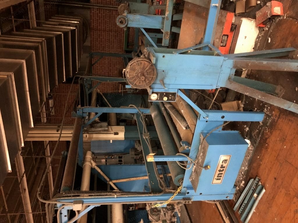 Intra, 1M-114 / SB-5, 1989, 72 inch Width, Hydraulic Drive, with Loading & Doff Tables