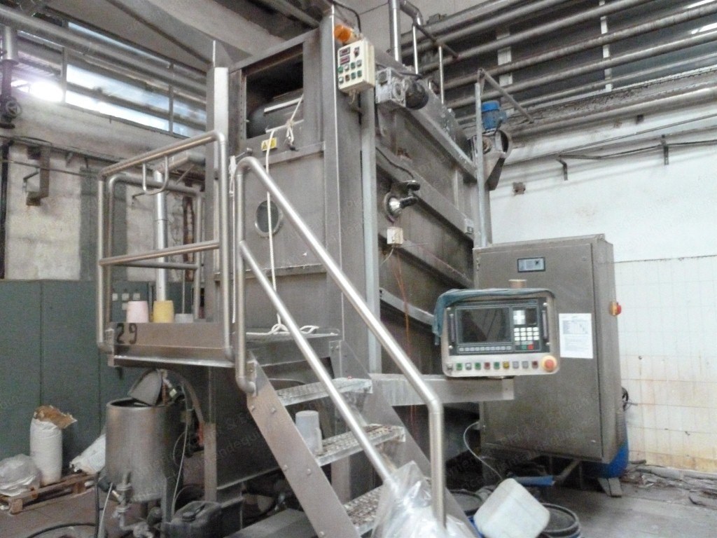 Sclavos, Venus, 1996, Jet Dyeing Machine, 98°C, 120 kg Capacity, 1 Tube