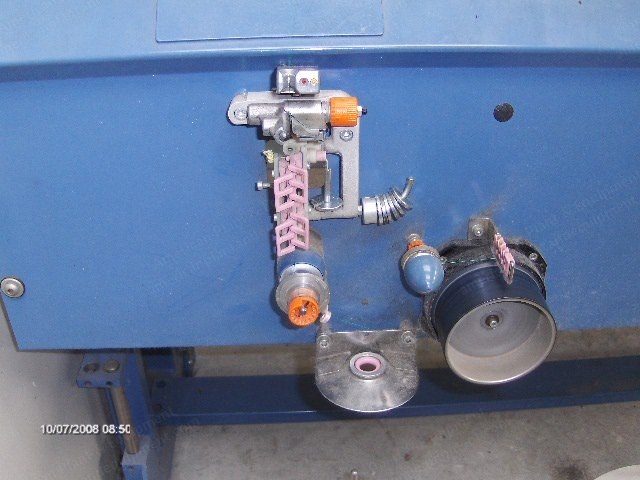 Fadis, Sincrotex B-RC-RT, 2001, 20 Heads, 10" Take Up Package, Over Feeder Roller