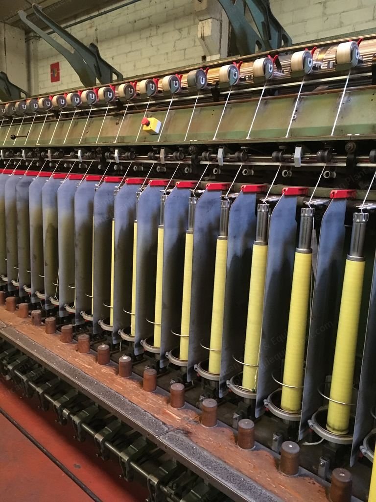 Bonino, Gaudino, HDB Wool Carding and Spinning Line, 3500mm Width, 160 Spindles, 130 Spindles