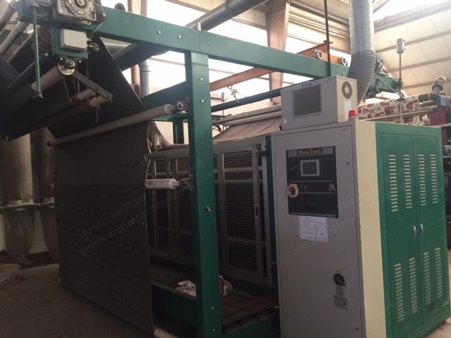 Mario Crosta, Shearing Machine, 2001, 3400mm Working Width, 1 Cylinder