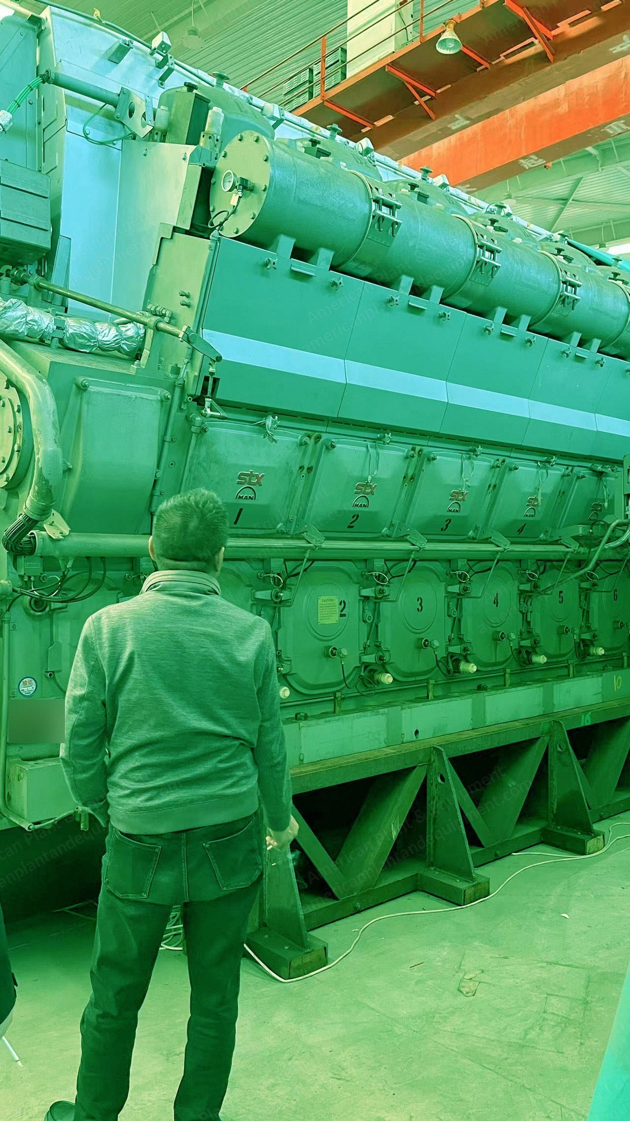 STX-MAN, 18V32/40, 2011, 9080kW, 60Hz, 13.8kV, Unused Diesel Generator Set