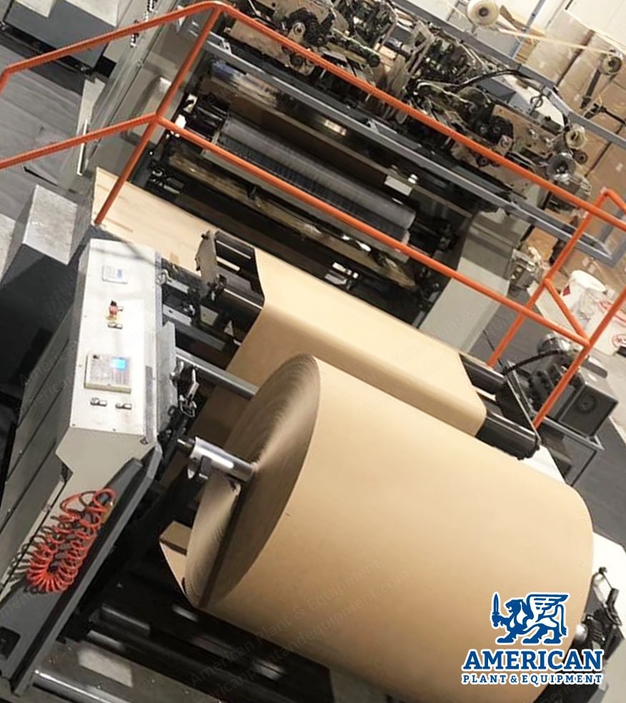 Fangbang, Square Bottom Paper Bag Machine, 2018, with Twisted Handle Unit, Paper Roll Width 690 to 1280mm