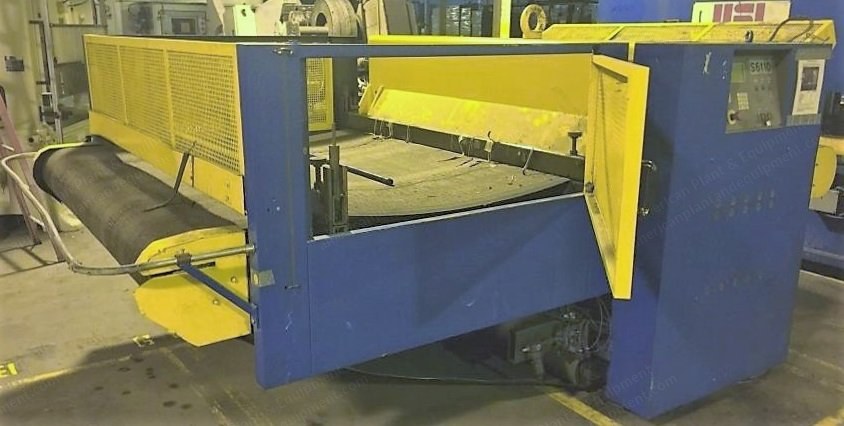 Atom, S6110 2BP, Full Beam Hydraulic Press, 110 Tons, 77x41in Cutting Area