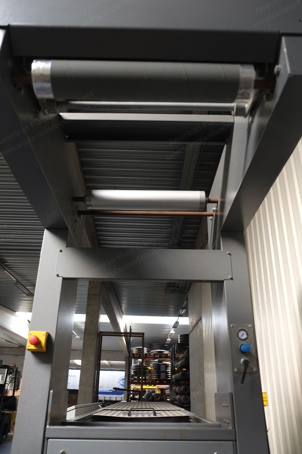 Classen, LC-4DS-E, 2005, Long Fabric Crusher and Wrinkler Unit, 18 Heating Elements, 3x400V, 485x160x210cm
