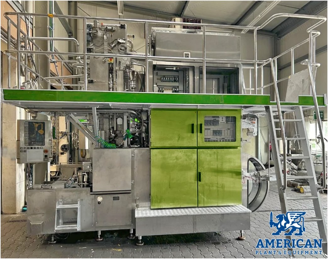 Tetra Pak, Tetra Brik Aseptic, 1998, Complete Filling Line, 125 ml Slim Brik, Dairy Products