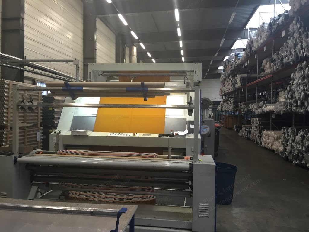 Monforts, Montex 6500 4 F Twinner, 2012, 2200mm Width, 4 Chambers, Gas Heated, Horizontal Pin Chain