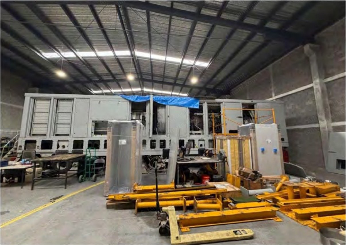 General Electric, LM2500 PC, TM2500 Mobile Gas Turbine Power Plant, 60 Hz, Four-Trailer Set, 2 Units